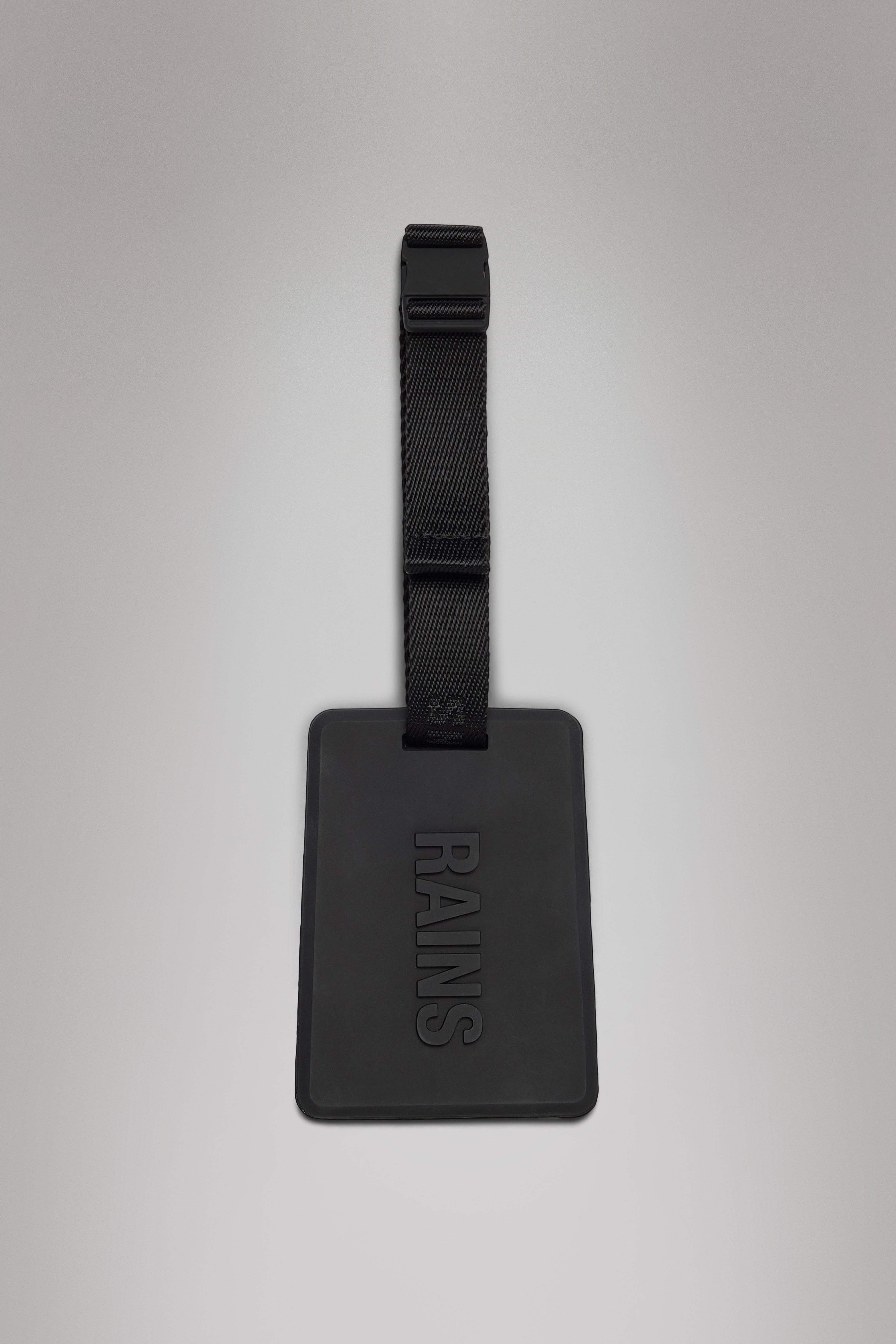 RAINS Travel Tag Black Travel Tag